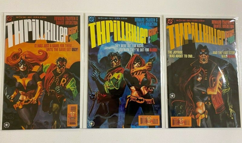 Thrillkiller Batgirl and Robin set #1-3 6.0 FN (1997)