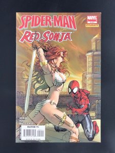 Spider-Man/Red Sonja #2 (2007) Cover Art by Michael Turner