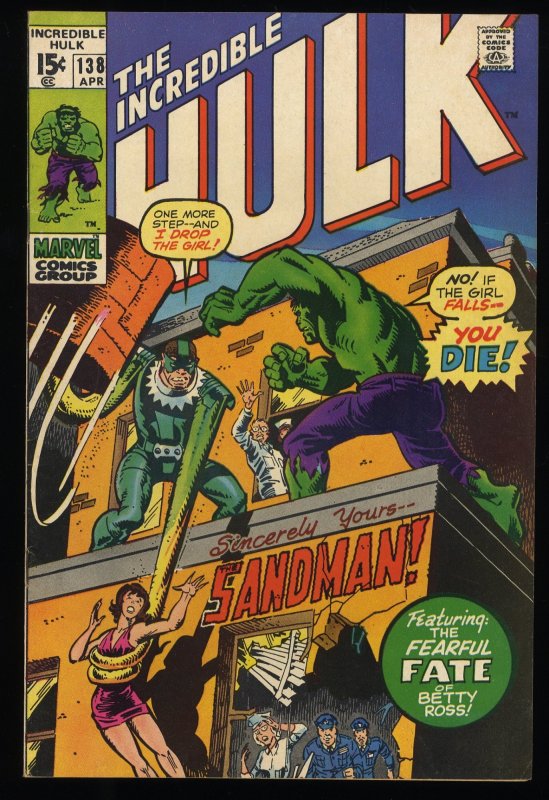 Incredible Hulk (1962) #138