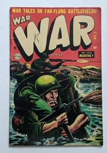 War #16 (Feb 1953, Atlas) VG+ 4.5 Russ Heath cover John Romita art 