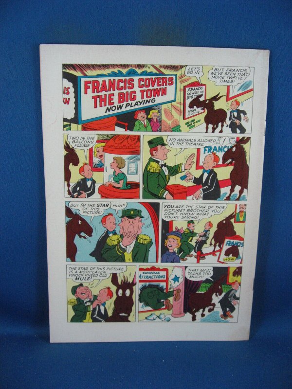 FOUR COLOR 465 VF+ FRANCIS THE TALKING MULE DELL 1953