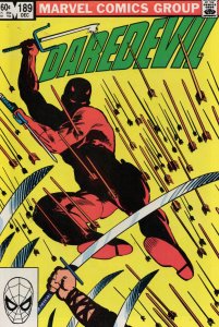 Daredevil #189 (1982) Frank Miller Comic Book Marvel Grade VF/NM 9.0