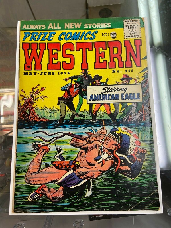 Prize Western Comics 111 VG- John Severin Cover