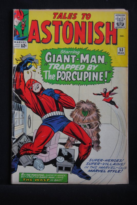 Tales to Astonish #53, Kirby Cover