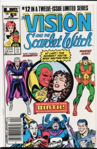 The Vision and the Scarlet Witch #12 (1986) The Vision [Key Issue]