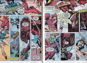 Red Sonja(Marvel, vol.3) # 8 Queen of Ice and Blood