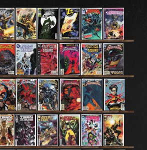 Huge Lot 150+ Comics with Nightwing, Aquaman, Titans United & More!