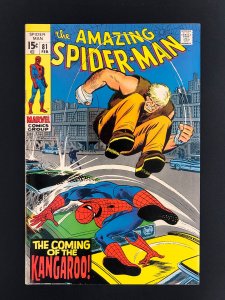 The Amazing Spider-Man #81 (1970) 1st Appearance of Kangaroo