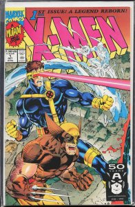 X-Men #1 Wolverine and Cyclops Cover (1991) X-Men [Key Issue]