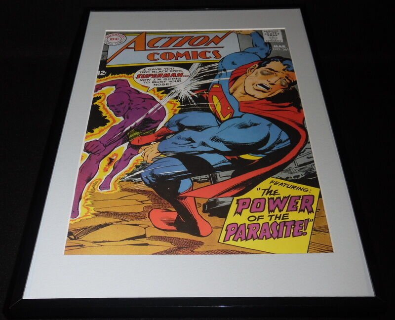 Action Comics #361 Parasite Framed 11x17 Cover Photo Poster Display Official RP 