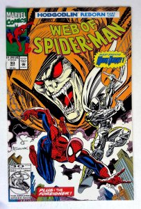 Web of Spider-Man #93 Hobgoblin Moon Knight Marvel (1992) NM-