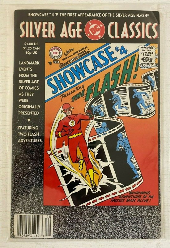 DC Silver Age Classics Showcase #4 Flash 8.0 VF (1992)