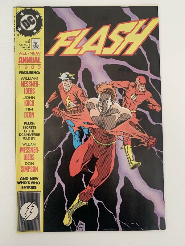 Flash Annual No. 3 1988 DC Comics Comic Book VF