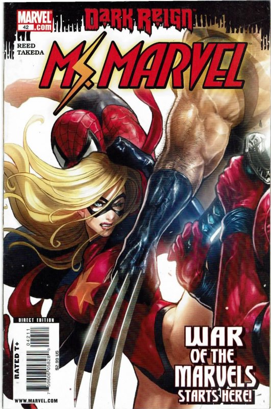 Ms. Marvel #42 (2006 v2) New Avengers NM-