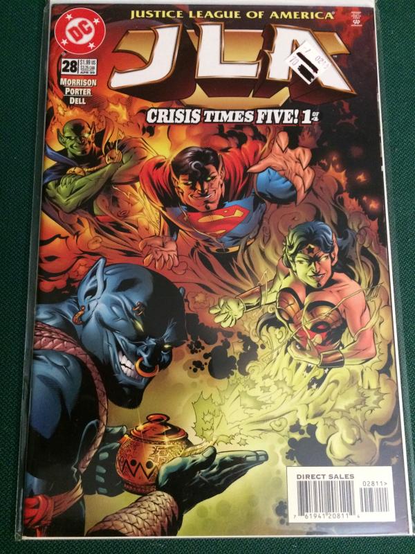 JLA #28 Crisis Times Five! 1 of 4