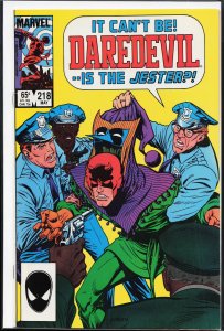 Daredevil #218 (1985) Daredevil