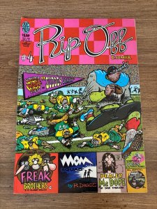 Rip Off Comix # 4 VF-NM Rip Off Press Underground Comix Comic Book 4 J348