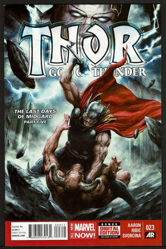 Thor God of Thunder #23  (Aug 2014 Marvel)  9.4 NM