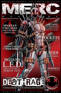 Merc Magazine Deathrage #1 Preview Jamie Tyndall Variant Cover !!!  NM