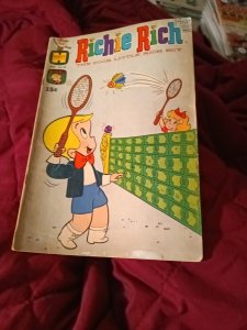 Richie Rich #98 October 1970 Harvey bronze age comics Badminton Cover