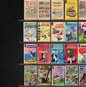 Huge Lot 120+ Comics with Tweety And Sylvester, Little Lulu & More!