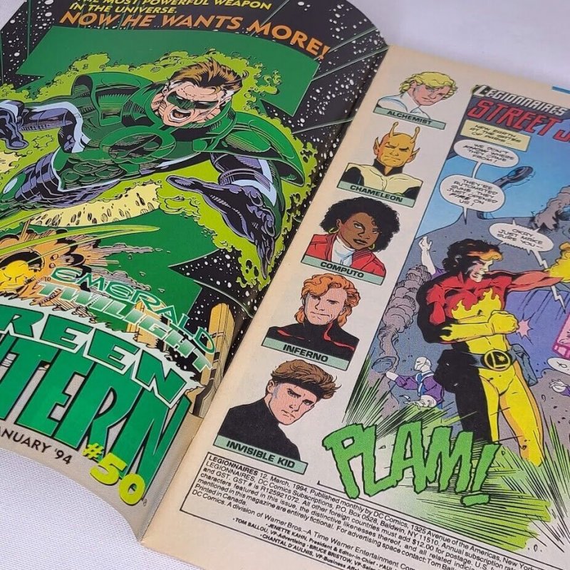 Legionnaires 12 DC Comics 1994 VF to NM
