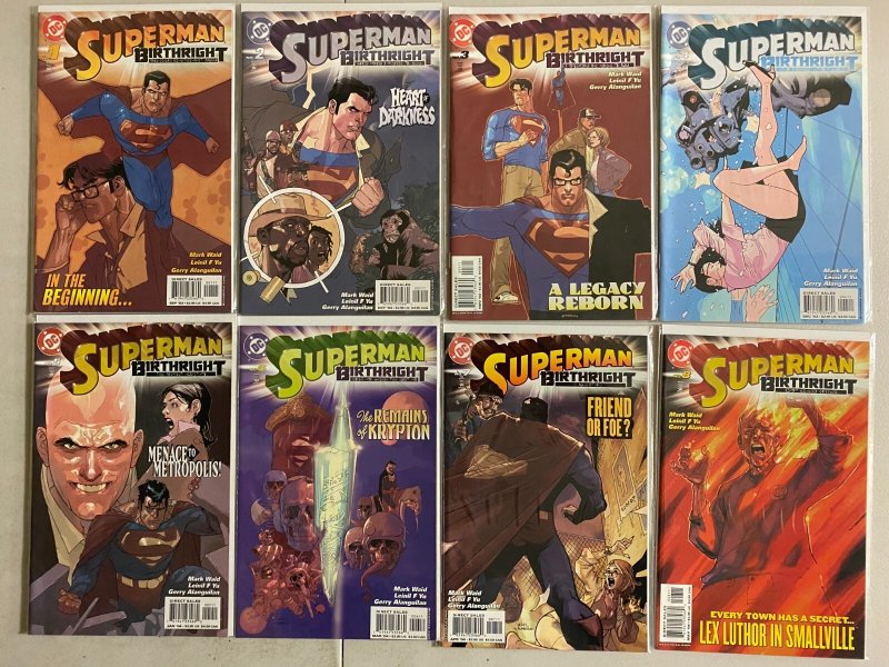 Superman Birthright set #1-12 DC (8.0 VF) 12 different books (2003 to 2004)