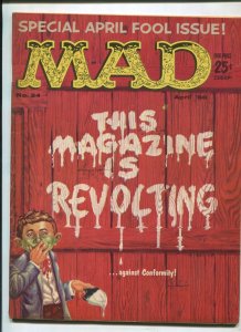 MAD #54 (6.5) THIS MAGAZINE IS REVOLTING