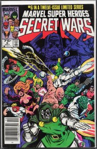 Marvel Super Heroes Secret Wars #6 (1984) Buckaroo Banzai [Key Issue]