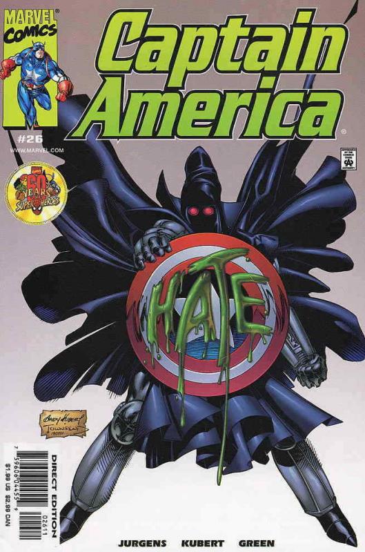 Captain America (3rd Series) #26 VF; Marvel | save on shipping - details inside