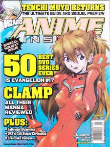 Wizard Anime Insider #18A FN ; Wizard | Evangelion