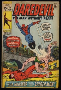Daredevil #77 Spider-Man Sub-Mariner!