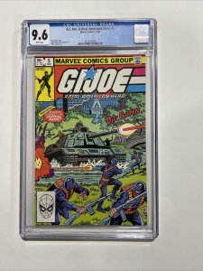 G.I. JOE A Real American Hero #5 CGC 9.8 MARVEL COMICS 1982 Tank Cover