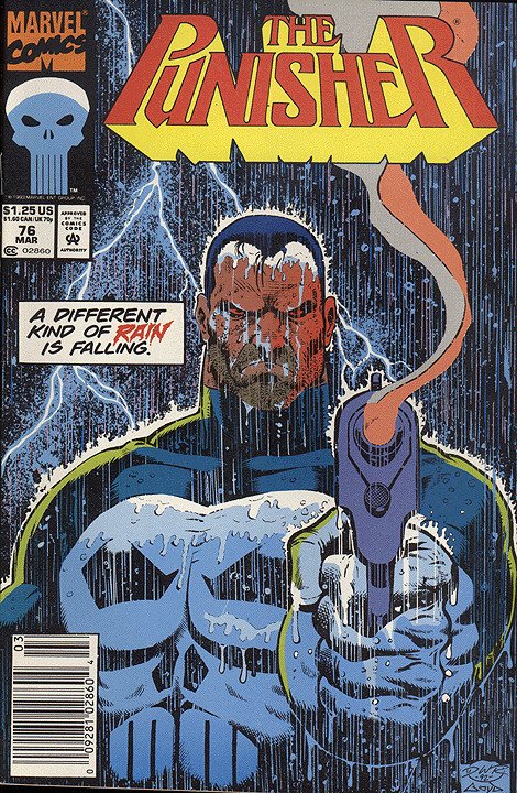 PUNISHER  (1987 Series)  (MARVEL) #76 NEWSSTAND Near Mint Comics Book