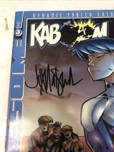 Kaboom (1997) # 3 Variant Cover • Signed Jeff Matsuda • Awesome Entertainment
