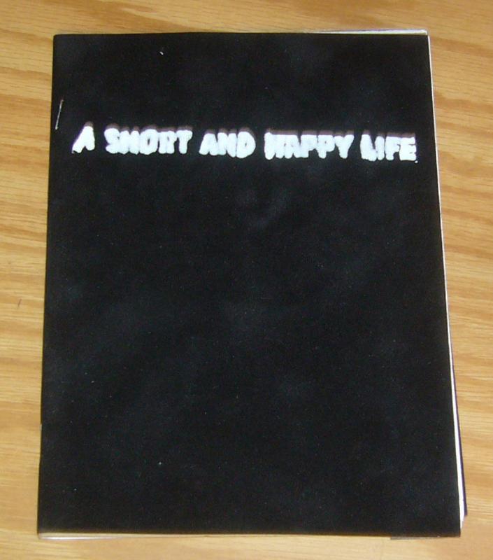 A Short and Happy Life vol. 2 #2 VF/NM k. thor jensen - signed with head sketch