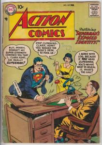 Action Comics #237 (Feb-58) VG+ Affordable-Grade Superman