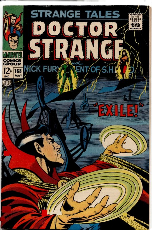 Strange Tales #168 (1968) Doctor Strange