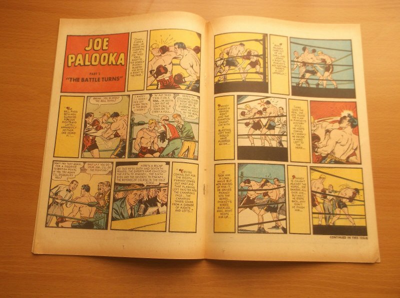 HARVEY COMICS: JOE PALOOKA # 58, HIGH GRADE FILE COPY, 1951, VF+ (8.5)!!! 