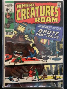 Where Creatures Roam #1 (1970)