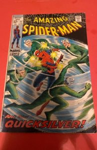 The Amazing Spider-Man #71 (1969)vs the quicksilver