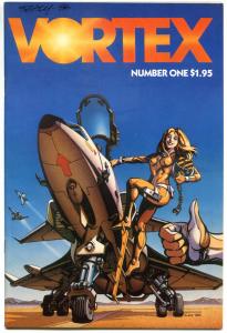 VORTEX #1, VF, Signed by Ken Steacy, 1982, Peter Hsu, more indies in store