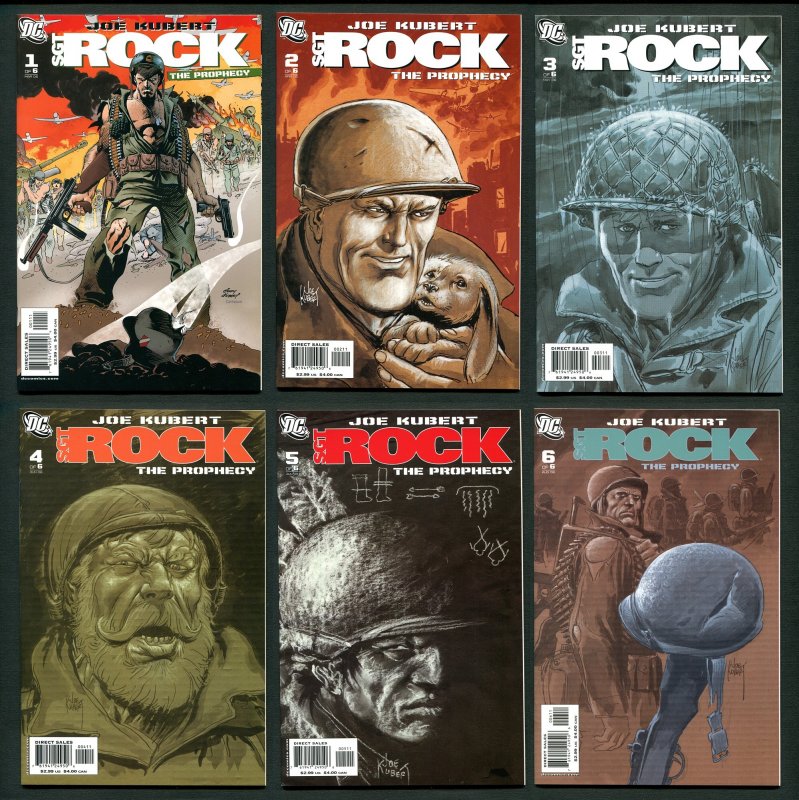 Sgt Rock: The Prophecy #1 - #6 (Complete Set) / NM - MT /  March 2006