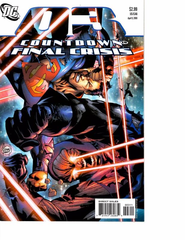 Lot Of 6 Countdown Final Crisis DC Comic Books #6 5 4 3 2 1 J69