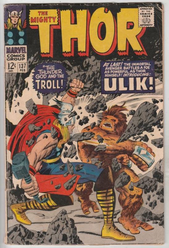 Thor, the Mighty #137 (Feb-67) GD Affordable-Grade Thor