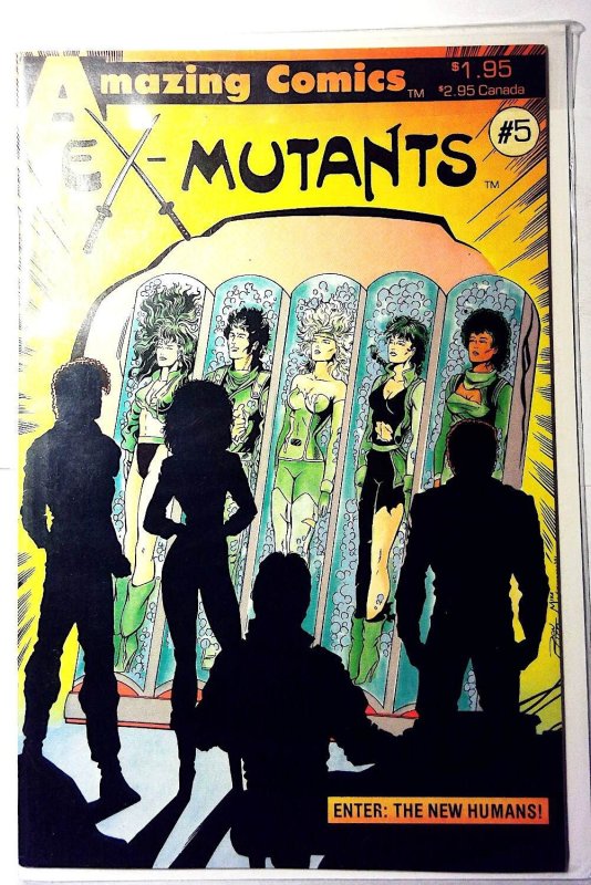 Ex-Mutants #5 (1987) Eternity Comics 1st Print Comic Book