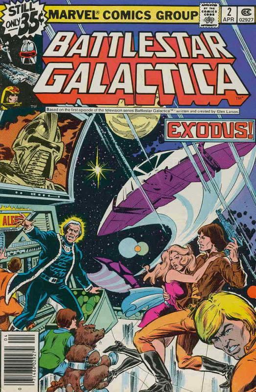 Battlestar Galactica (Marvel) #2 FN; Marvel | save on shipping - details inside