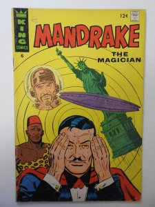 Mandrake the Magician #6 (1967) VG Condition moisture stain