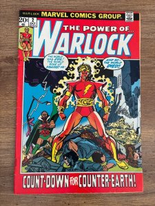 Warlock # 2 FN/VF Marvel Comic Book Cosmic Super-Hero 4 J270