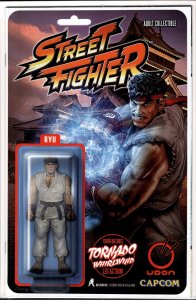 Street Fighter Masters: Chun-Li #1- Action Figure Variant Ryu by Rob Csiki!